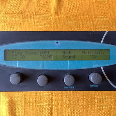 Waldorf Microwave II Rackmount Wavetable Synthesizer 1997 - Black Bild 10