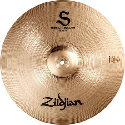 Zildjian 16" S Series Medium Thin Crash Cymbal image 1
