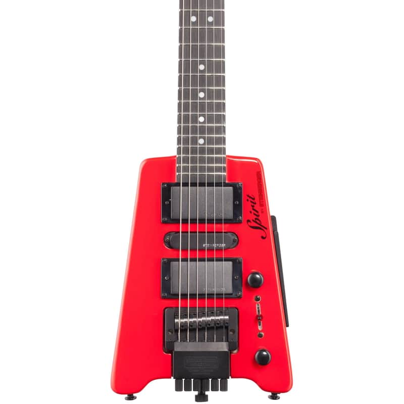 Steinberger Spirit GT Pro Deluxe Electric Guitar (with Bag), Hot Rod Red image 1
