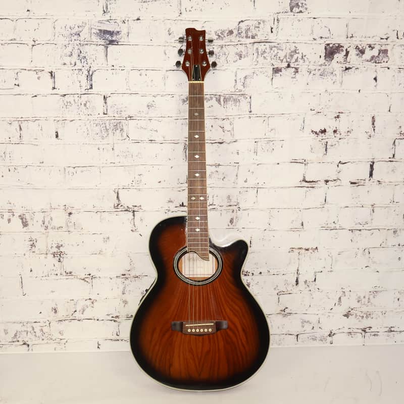 Galveston SB-300 Acoustic Electric Hollow Body Guitar Made in Korea image 1