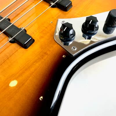 Fender Jazz Bass JB-62 Lefty LH 1990-1991 Sunburst image 11