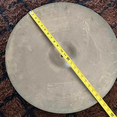 Vintage 1970s Avedis Zildjian USA 21" Ride Cymbal Thin Logo Stamp '70s image 6