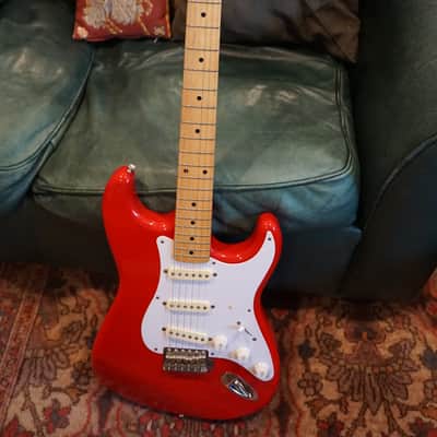 1988 Red Fender Stratocaster H series Made in Japan MIJ image 11