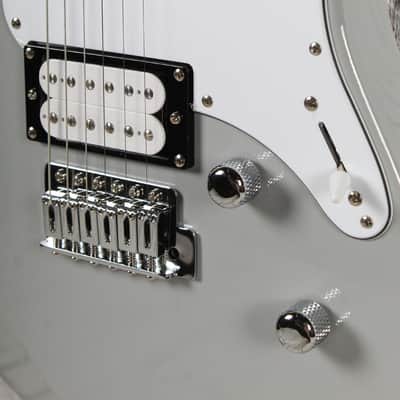 Yamaha Pacifica PAC112VM Double Cut Solid Body Electric Guitar Grey Finish image 4