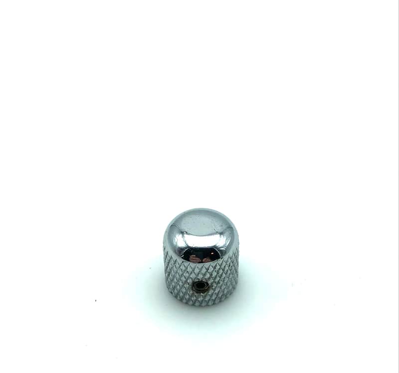 Vintage Fender Telecaster Knurled Dome Knob Chrome - Early 80’s image 1