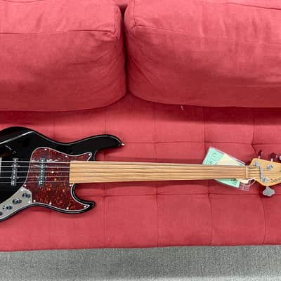Sadowsky MetroExpress Vintage JJ Bass Fretless, 5-string - Black High Polish image 2