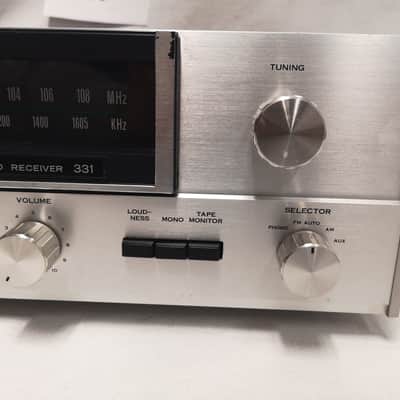 Sansui 331 AM/FM Stereo Receiver Vintage (1975-77) #1326 Good Used Working Condition image 5