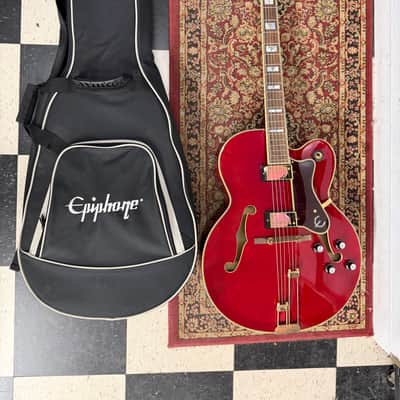 Epiphone Broadway with Laurel Fretboard 2023 - Present - Wine Red image 2