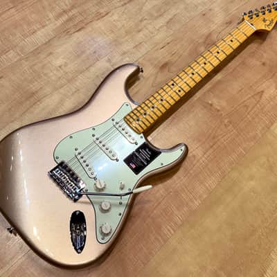 Fender American Professional Classic Stratocaster Electric Guitar 2025 - Faded Firemist Gold image 6