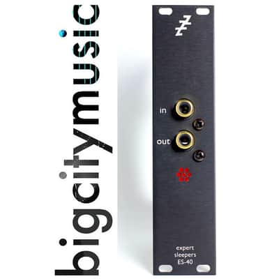 Expert Sleepers ES-40 SPDIF Interface Eurorack Synth Module 2014 - Present - Black image 1