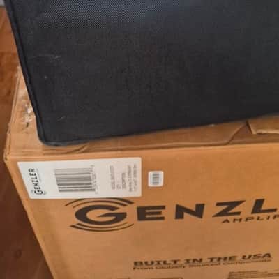 Genzler Amplification BA12-3-STR Bass Array 350-Watt 1x12" / 4x3" Straight Bass Speaker Cabinet 2020s - Black image 1
