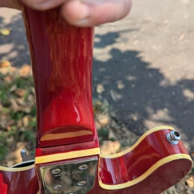 Greco EG-135 Hollowbody Guitar 60s - Cherry Red image 20