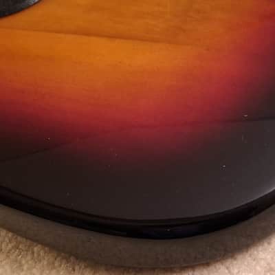 Stratocaster Body Fully Loaded Sunburst w/neck plate + Extras image 8