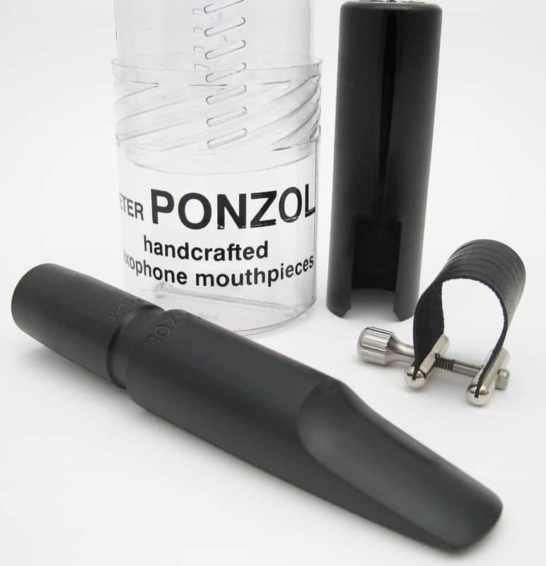 Ponzol Custom (.110) Delrin Baritone Saxophone Mouthpiece (NOS) image 1