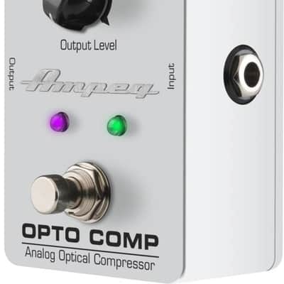 Ampeg Opto Comp Bass Analog Optical Compressor Pedal image 2