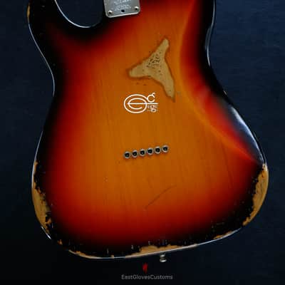 Fender American Deluxe Telecaster Sunburst Made in USA Heavy Aged Relic (RARE) image 4
