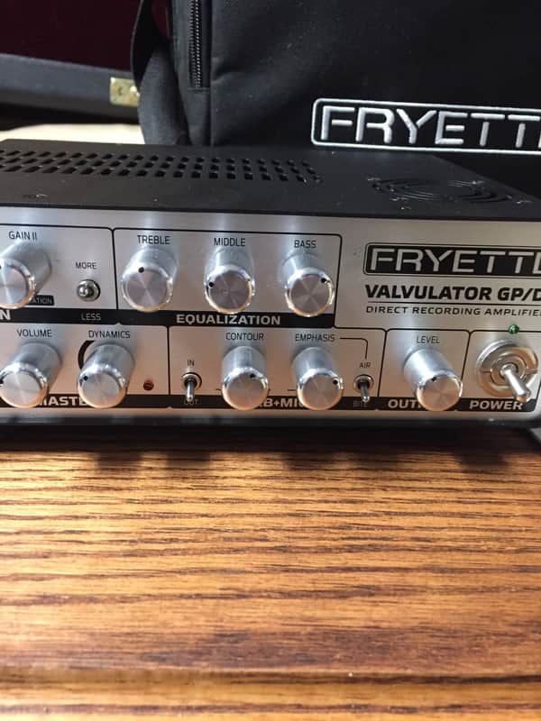 Fryette Valvulator tube preamp  direct recording load box silver image 1