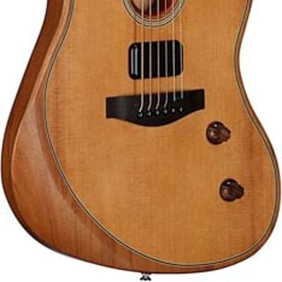 Fender Acoustasonic Standard Jazzmaster Electric Guitar. Aged Natural TGF33 image 5