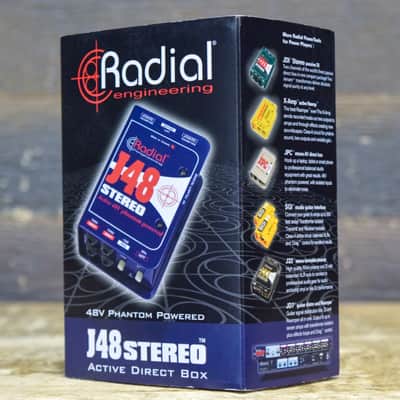 Radial Engineering J48 Stereo DI 2-Channel Phantom Powered Active Direct Box image 8