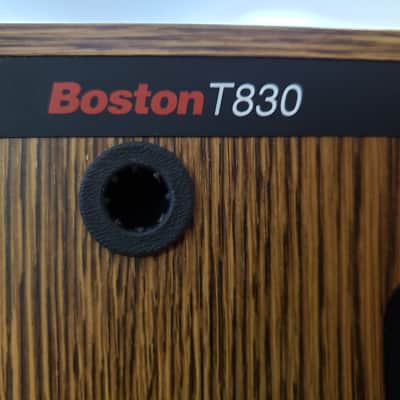 Boston Acoustics T830 3 Way Floorstanding Tower Speakers - New Surrounds - Near Mint! image 5