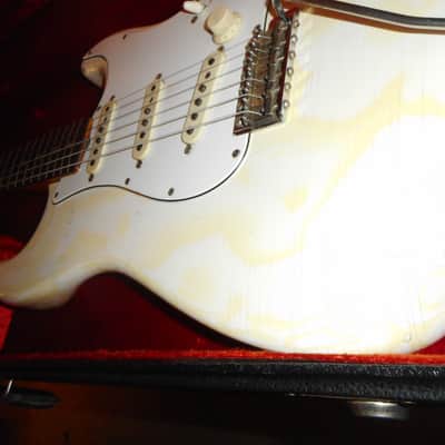 Fender Stratocaster with Rosewood Fretboard 1966 - Olympic White image 5