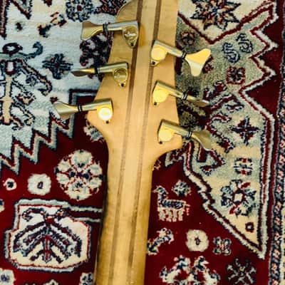 Moon 🌝 Moon CLIMB 5 STRING Early 90s Mahogany image 5