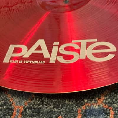 Paiste 20" Color Sound 900 Red Ride Cymbal image 8
