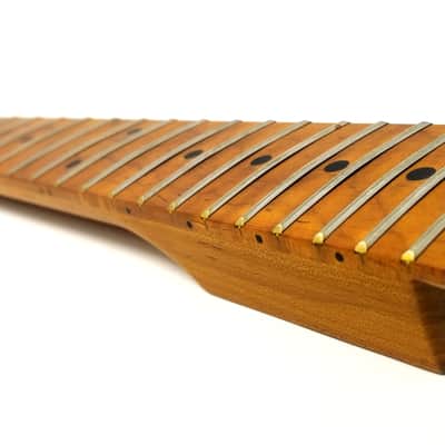 Carparelli T-Style Roasted Flame Maple Neck Satin Finish image 4