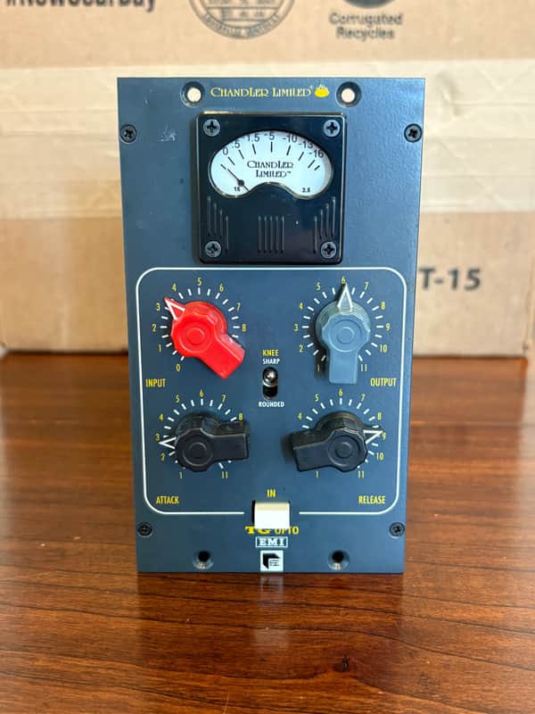 Chandler Limited EMI TG Opto 500 Series Compressor Module 2010s - Blue image 1