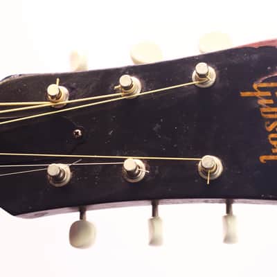 Gibson LG-1 1953 Acoustic Guitar – Vintage Player Guitar with early Post-War Gibson Character - Check Video! image 8