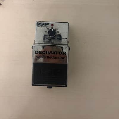 ISP Technologies Decimator Noise Reduction Pedal 2012 - Silver image 1