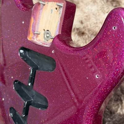1990s Fender Custom Shop Stratocaster Loaded Body - Purple Sparkle image 12