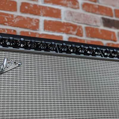 Fender 90's Twin Reissue - "The Evil Twin" 1994 Black - Recased image 8