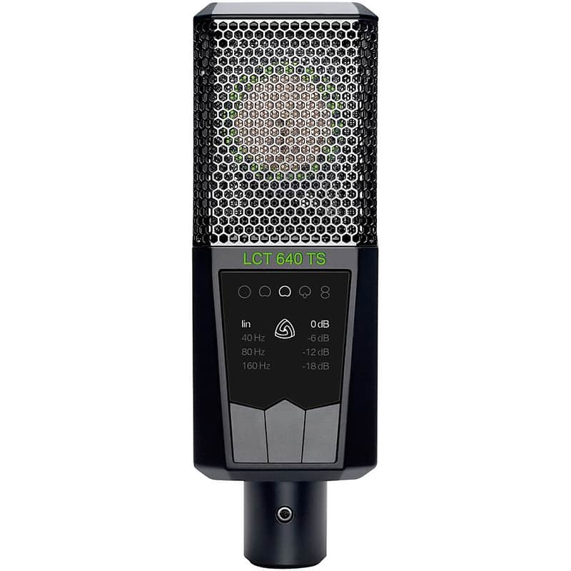 LEWITT LCT 640 TS Multi-Pattern Large-Diaphragm Condenser Microphone with Shockmount Regular Black image 1