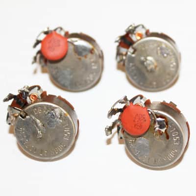 Vintage 1965 Gibson Control Potentiometers 500K Volume Tone Pots 1960's ES-335 image 2