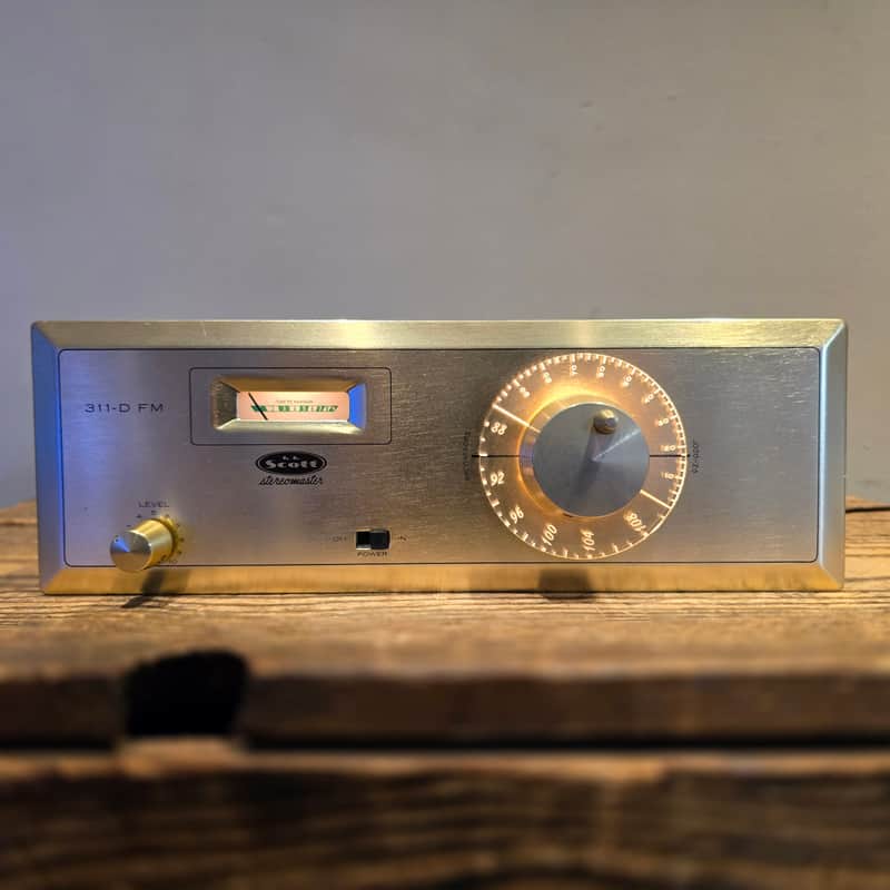 1960s H.H. Scott Stereomaster 311D Tube Powered FM Tuner image 1