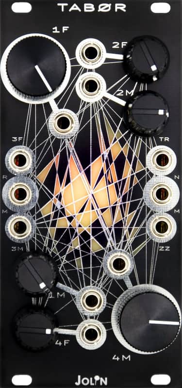 Jolin Lab, Tabør (Black Mirror) Avalanche Chaotic Oscillator, Eurorack image 1