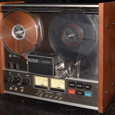 TEAC A-2300SX 1/4" 2-Track Reel to Reel Tape Recorder 1970s - Silver image 2