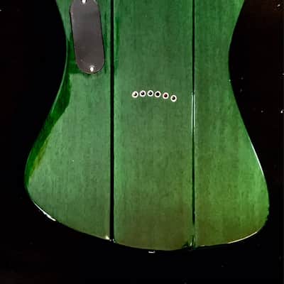 Zero Gravity ZG-Inertia SM TA Spalted Maple Trans Aurora Finish Electric Guitar & ZG Deluxe Gigbag image 6
