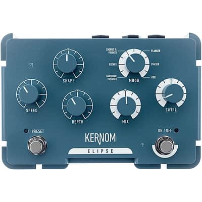 Kernom  Pedals Elipse Modulation Effects Pedal  2025 - Teal image 4