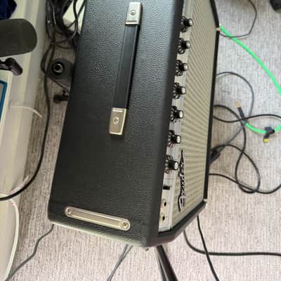 Fender '68 Custom Pro Reverb 40-Watt 1x12" Guitar Combo 2021 - Present - Black image 3