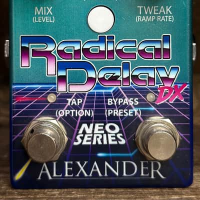 Alexander Pedals Radical Delay DX 2019 - Lazer Teal image 7