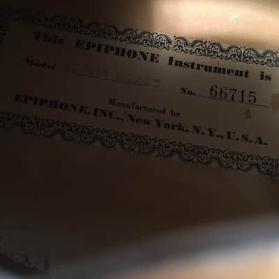 Epiphone Zephyr Regent 1953 Natural image 15