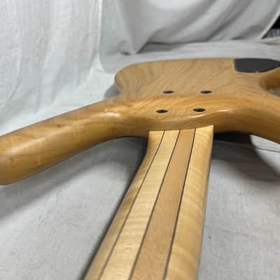 Warwick Limited Edition #39 of 100 Teambuilt Corvette $$ Double Buck 5-String Bass 2019 - Natural Transparent Satin Multicolor image 24