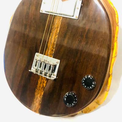 Turtle Shell 4 string electric tenor guitar image 4