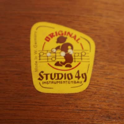 Vintage Studio 49 Wood Drum Made In West Germany image 7