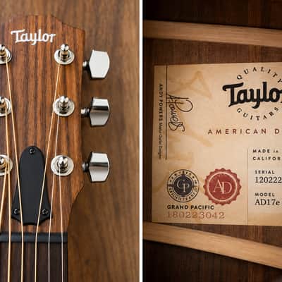 Taylor American Dream AD17e Blacktop 2023 - Matte Black image 4