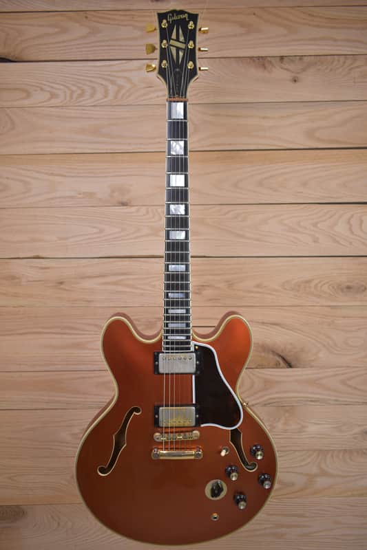Gibson ES-355 1968 - Faded Sparkling Burgundy image 1