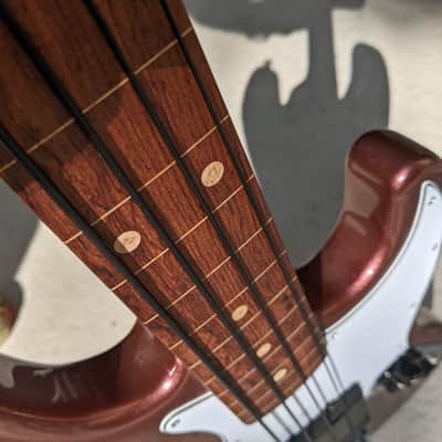D Lakin Jazz Bass 2021 Salmon image 7
