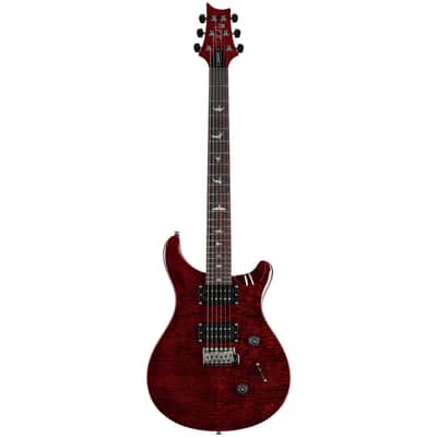 PRS Paul Reed Smith SE Custom 24 Electric Guitar (with Gig Bag), Exclusive Black Cherry image 3